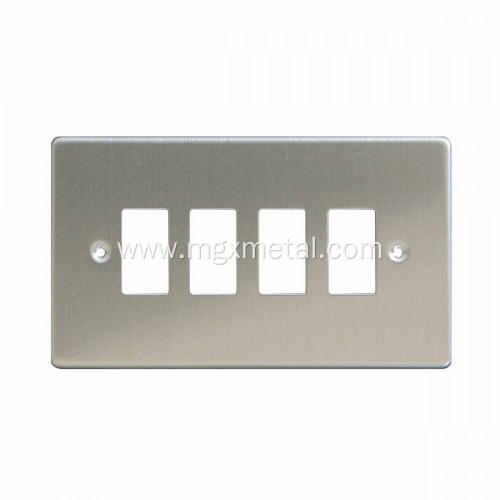 High Quality Custom Metal Stainless Steel Faceplate